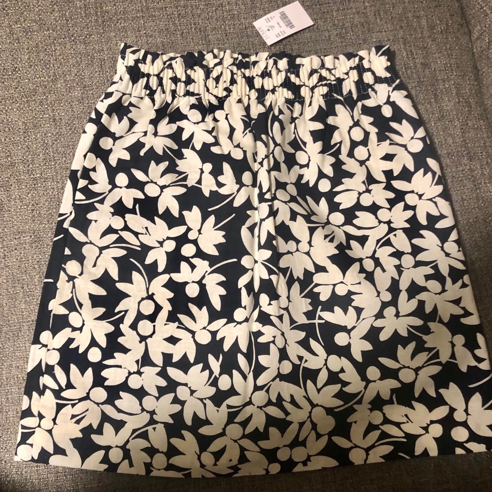 NWT J.Crew Printed Skirt